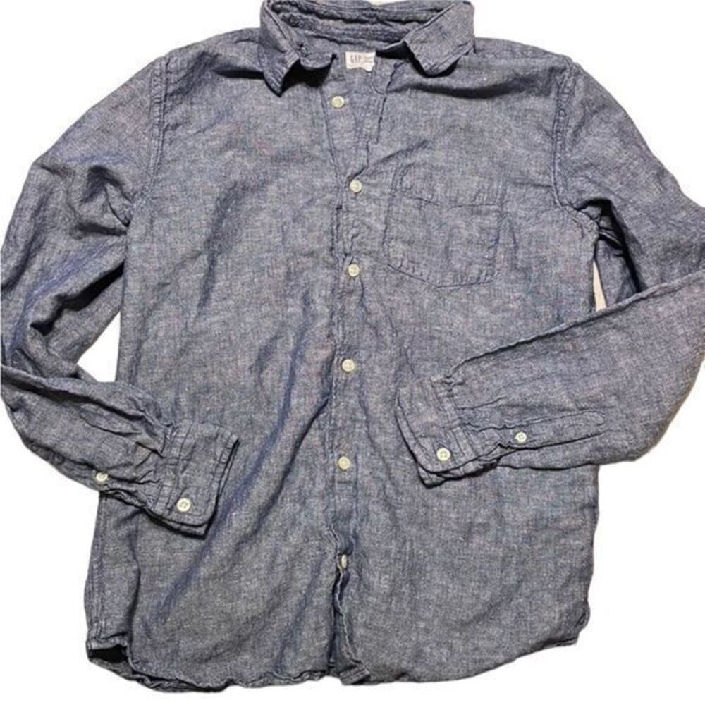 GAP | button shirt top standard fit small